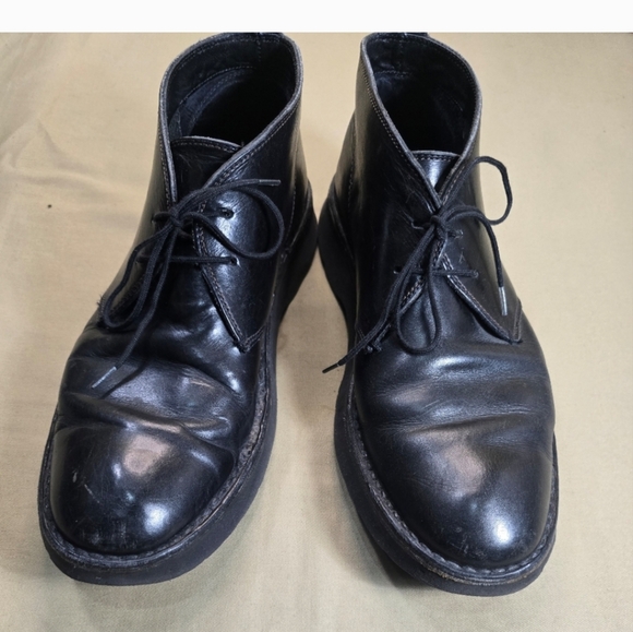 Coach Soltech Men Black Ankle Boots Size 11 - Picture 3 of 11